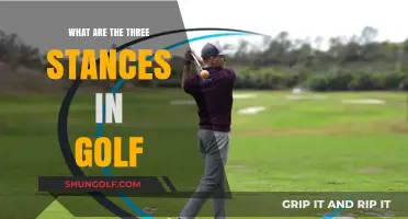 Mastering Golf's Three Essential Stances for Better Swing Control