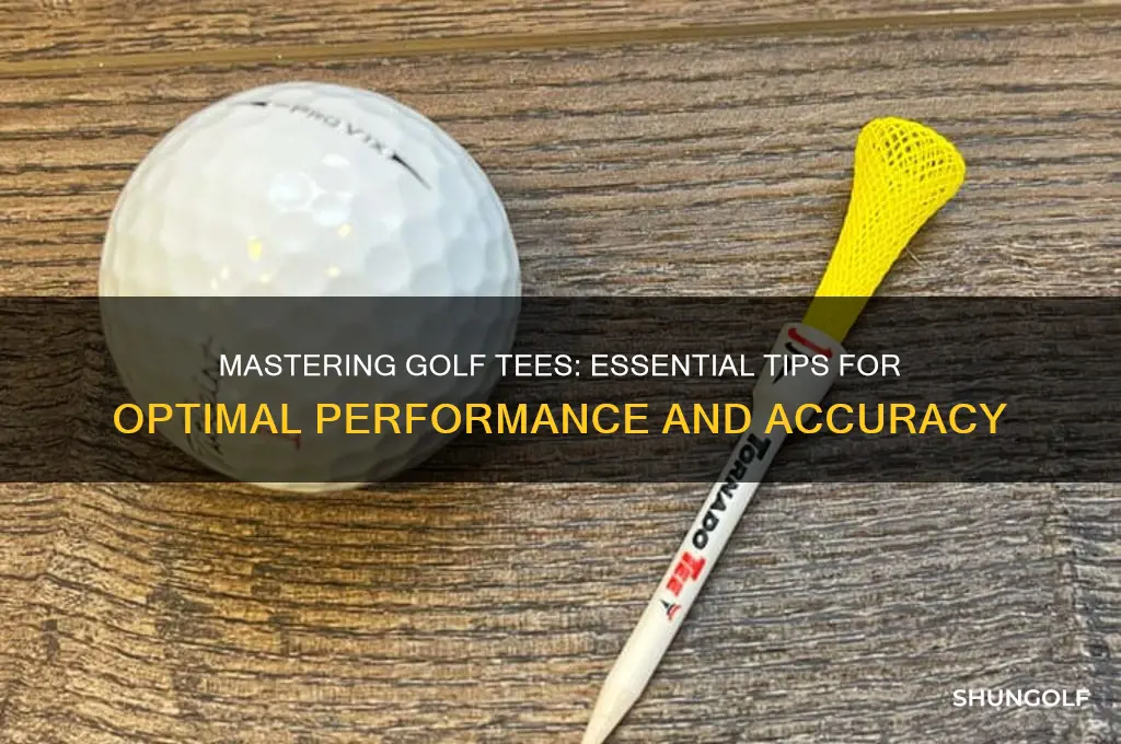 what are the tips tees in golf
