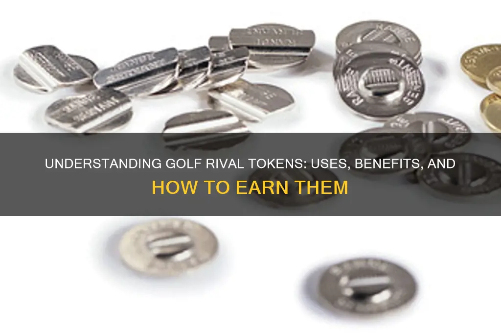 what are the tokens for in golf rival