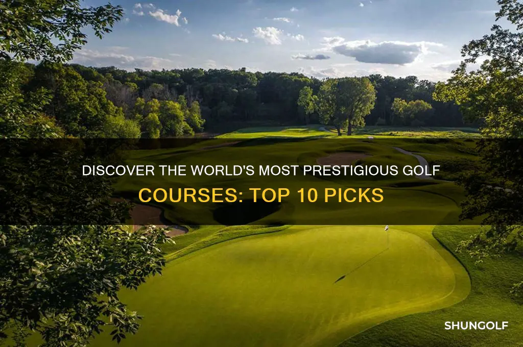what are the top 10 golf courses in the world