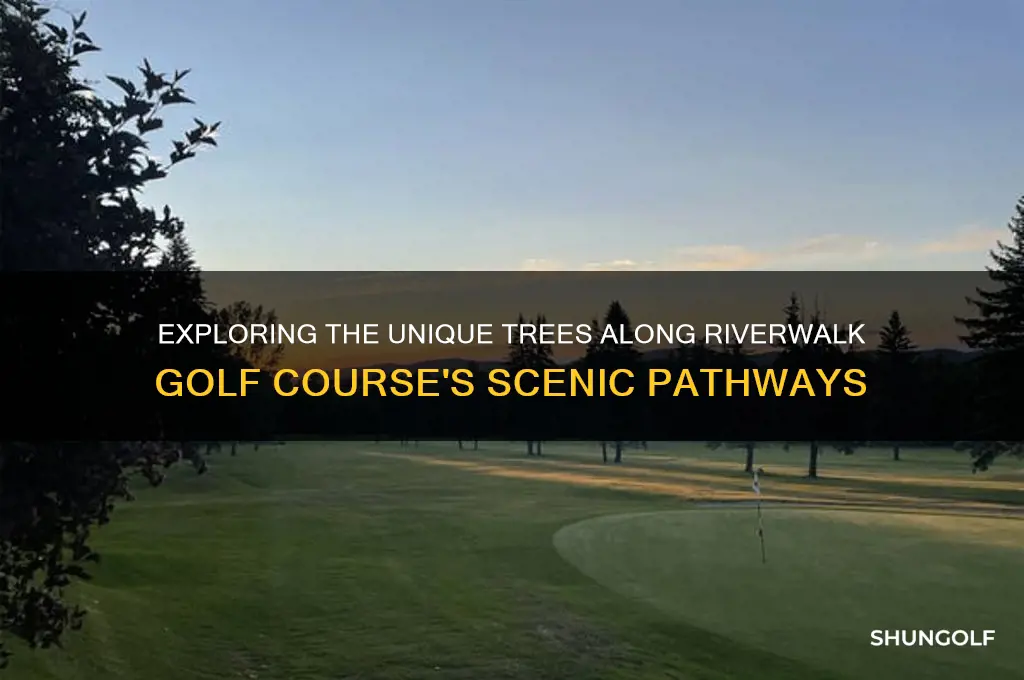 what are the trees on riverwalk golf courseego