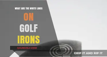 Understanding the Purpose of White Lines on Golf Irons