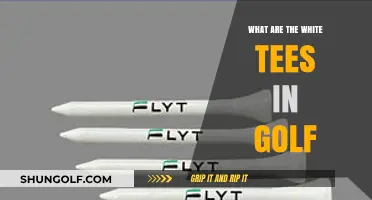 Understanding Golf's White Tees: Purpose, Benefits, and Who Should Use Them