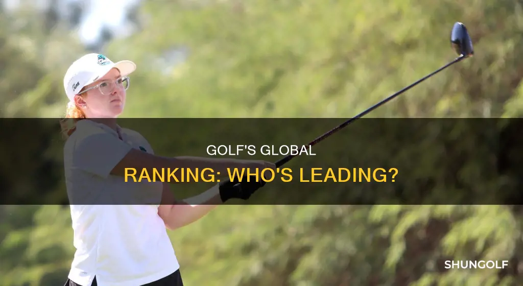 what are the world golf rankings