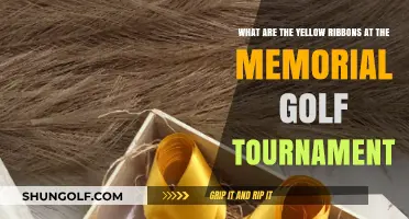 Honoring Heroes: The Significance of Yellow Ribbons at Memorial Golf Tournaments