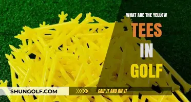 Understanding Golf's Yellow Tees: Purpose, Placement, and Player Benefits