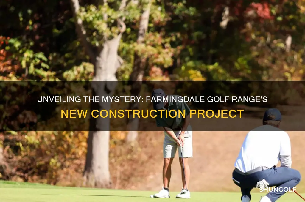 what are they building at farmingdale golf range