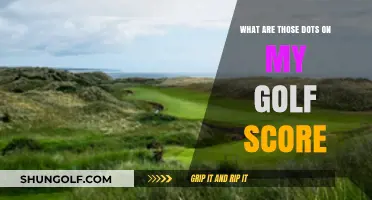 Understanding Those Mysterious Dots on Your Golf Scorecard
