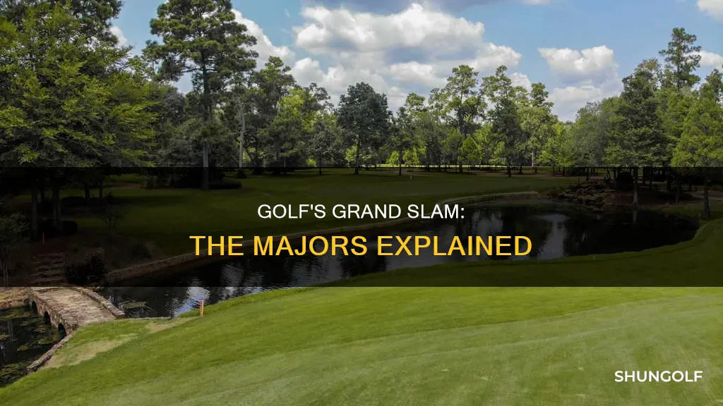 what are thr golf majors
