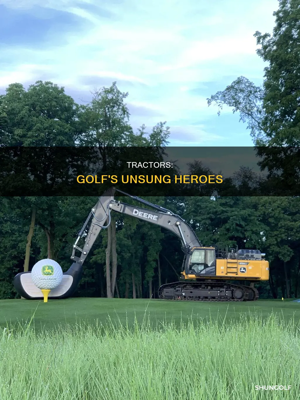 what are tractors in golf