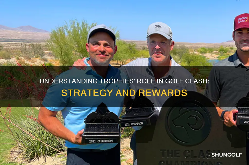 what are trophies for in golf clash