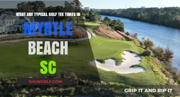 Discover Myrtle Beach SC Golf Tee Times: A Comprehensive Guide