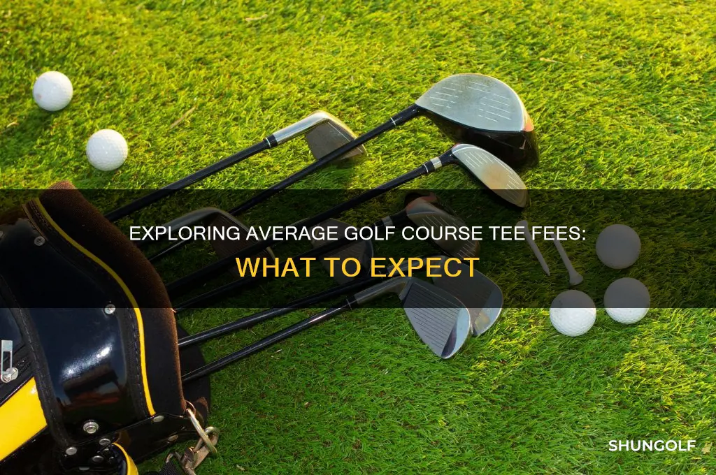 what are typical tee fees at golf courses