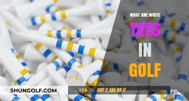 Understanding Golf's White Tees: What, When, and Who?