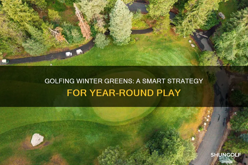 what are winter greens golf