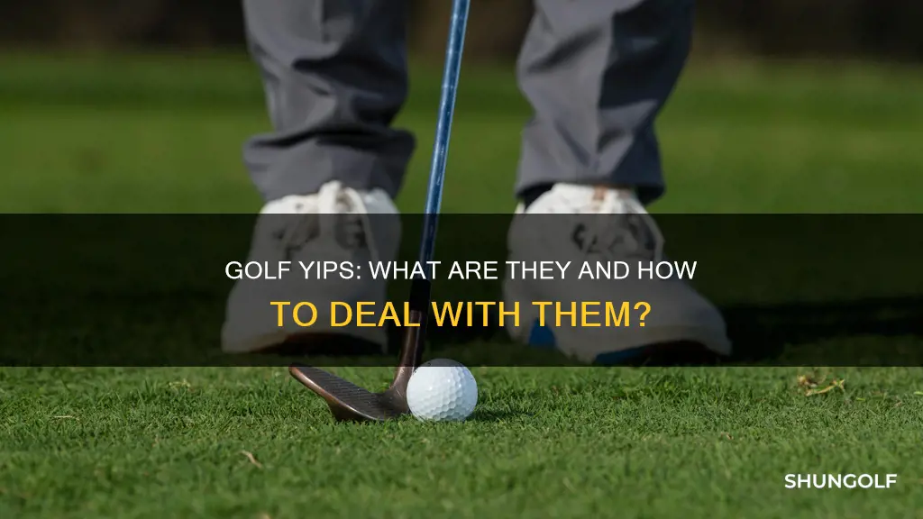 what are yips in golf terms