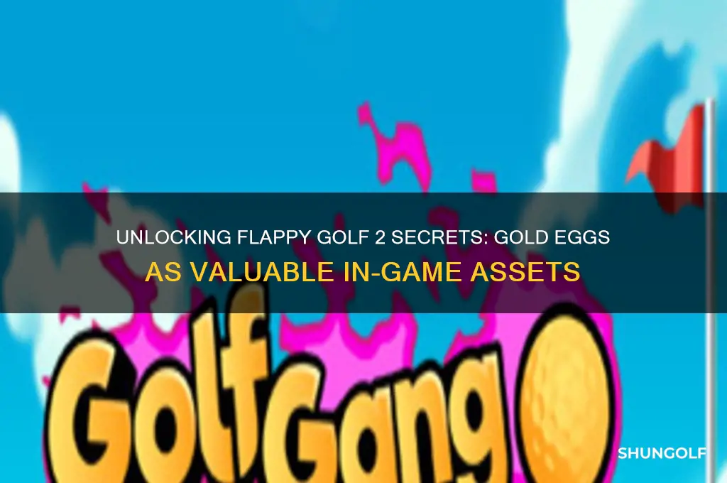 what asset are gold eggs in flappy golf 2