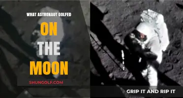 Golfing on the Moon: Astronaut's Lunar Adventure