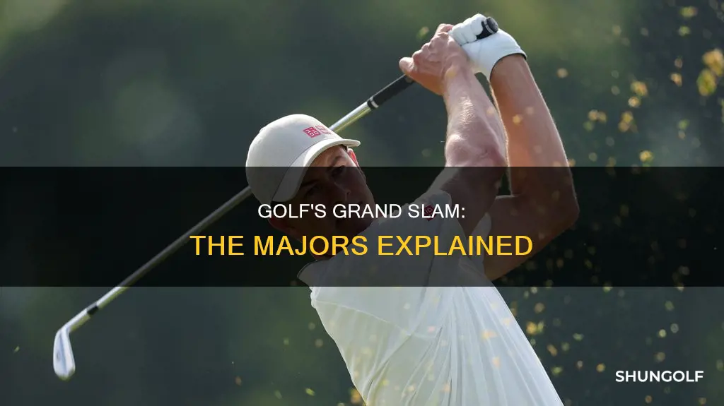 what ate the golf majors