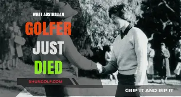 Who Was the Australian Golfer That Passed Away?