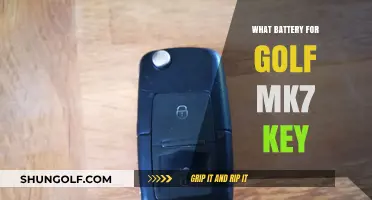 Golf MK7 Key Fob: Battery Replacement Guide