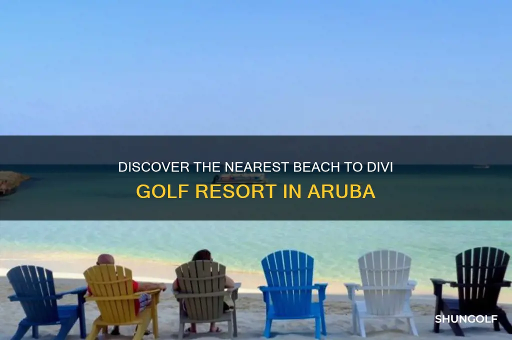 what beach is near the divi golf resort in aruba