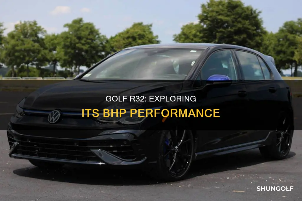 what bhp is a golf r32