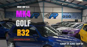 Exploring the BHP of the Mk4 Golf R32: Power Unveiled