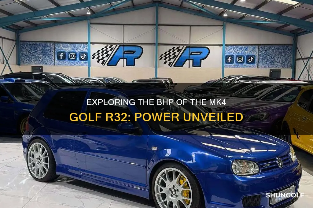 what bhp is a mk4 golf r32