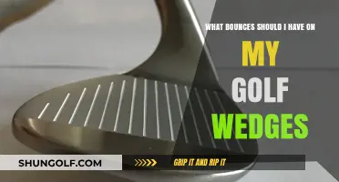 Mastering Your Short Game: Choosing the Right Bounce for Golf Wedges