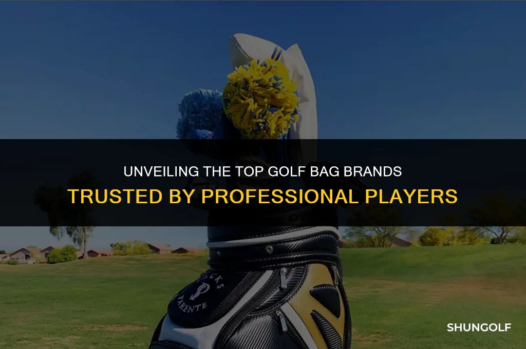 what brand golf bag does the pros use