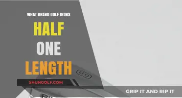 Half One Length Golf Irons: Which Brands Offer This Unique Setup?