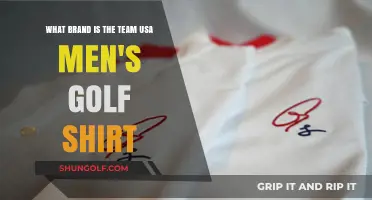 Team USA Men's Golf Shirt Brand: Unveiling the Official Apparel