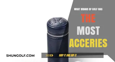 Top Golf Brands Ranked by Accessories Variety and Availability