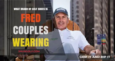 Unveiling Fred Couples' Golf Shoe Choice: A Brand Revelation