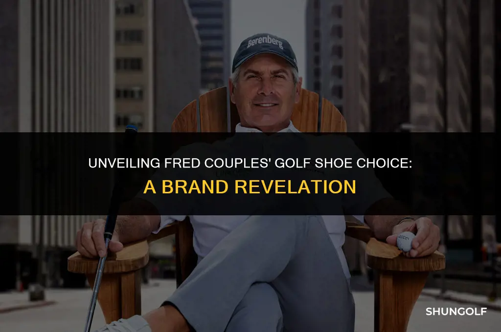 what brand of golf shoes is fred couples wearing