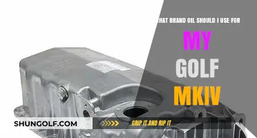 Choosing the Right Oil for Your Golf MkIV: A Comprehensive Guide