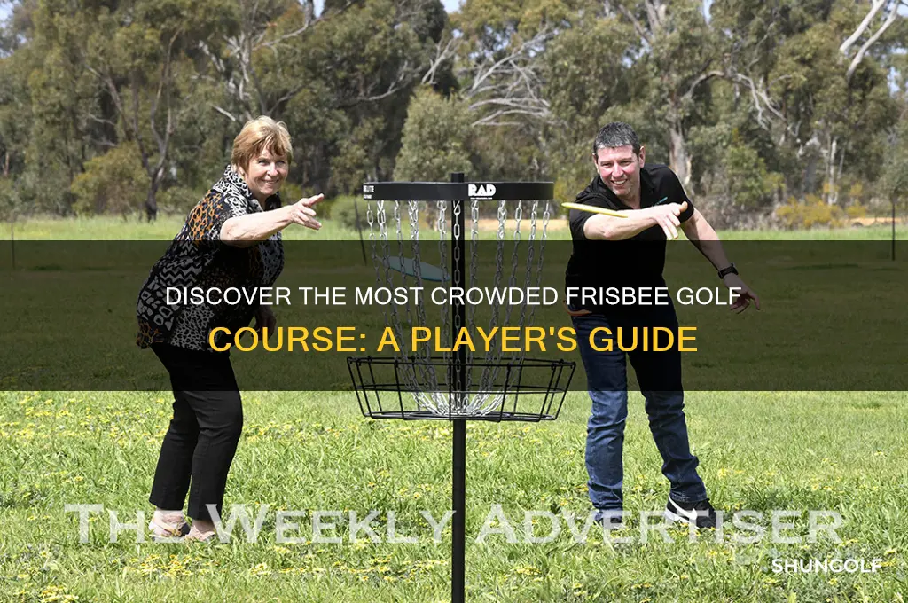 what busiest frisbee golf course