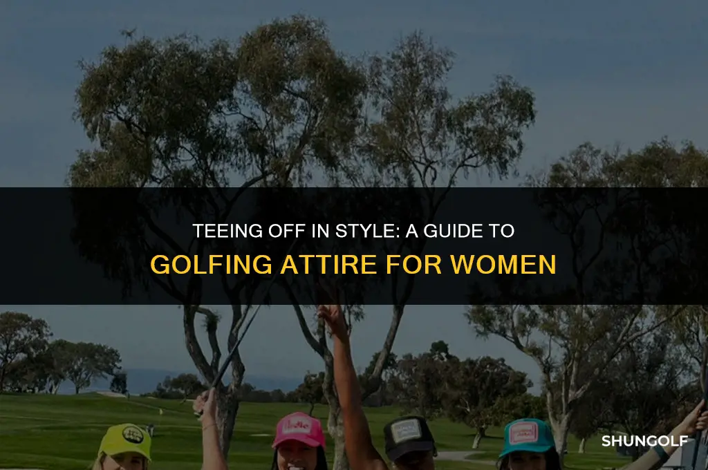 what can a girl wear golfing