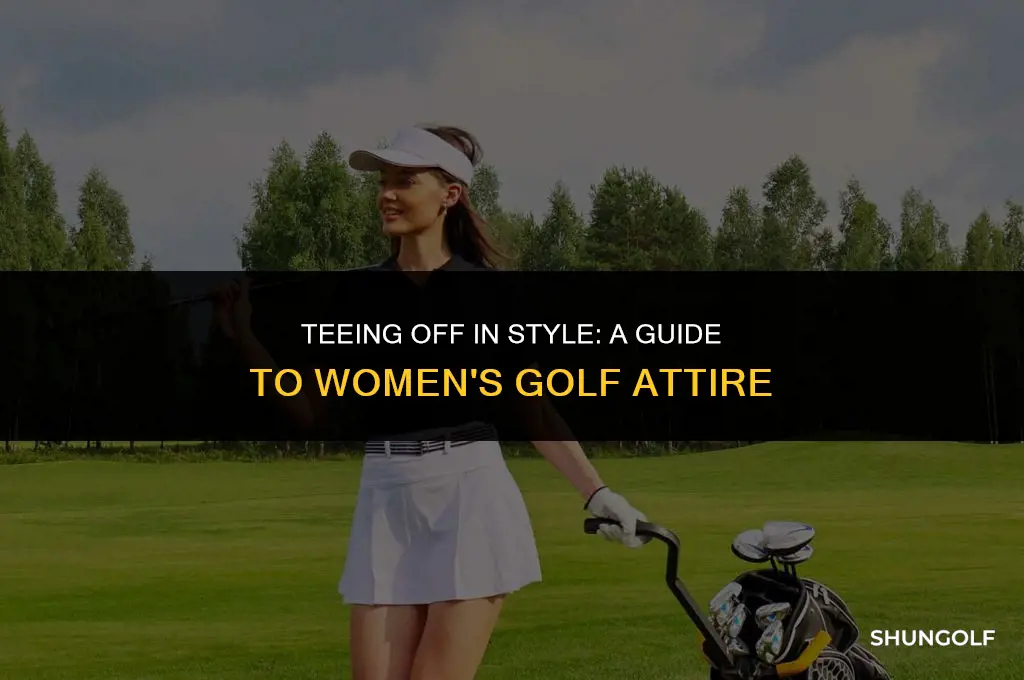 what can women wear golfing