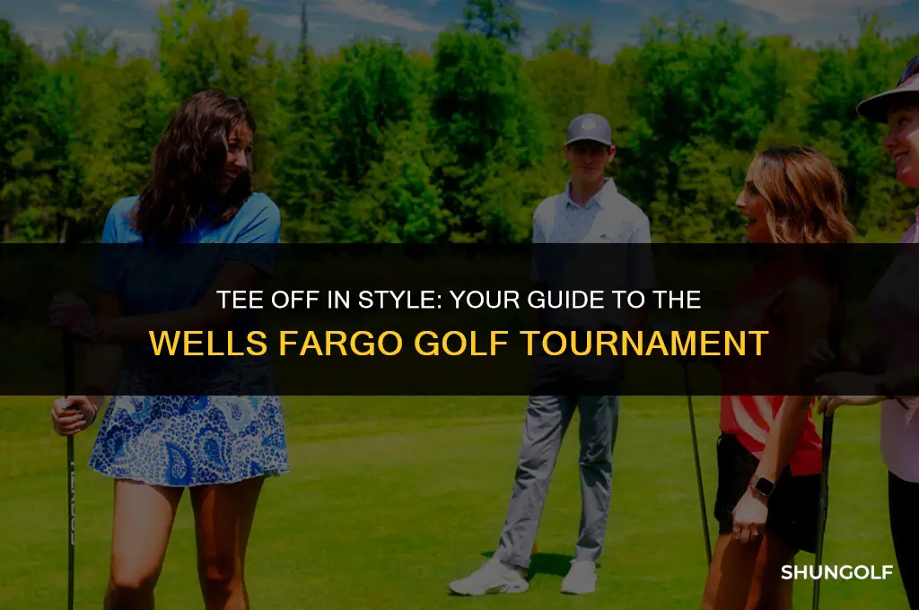 what can you bring in the wells fargo golf tournament