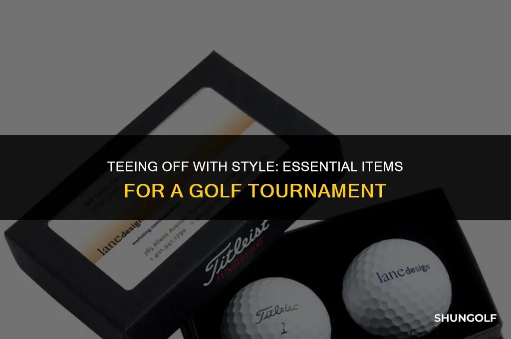 what can you bring to a golf tournament