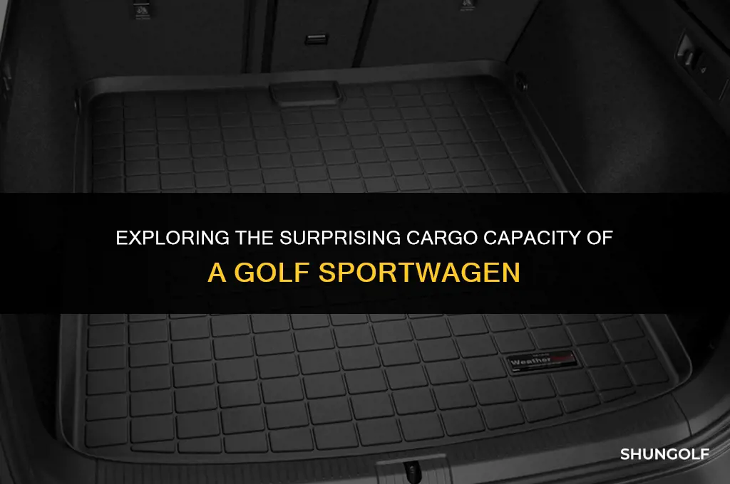 what can you fit in a golf sportwagen