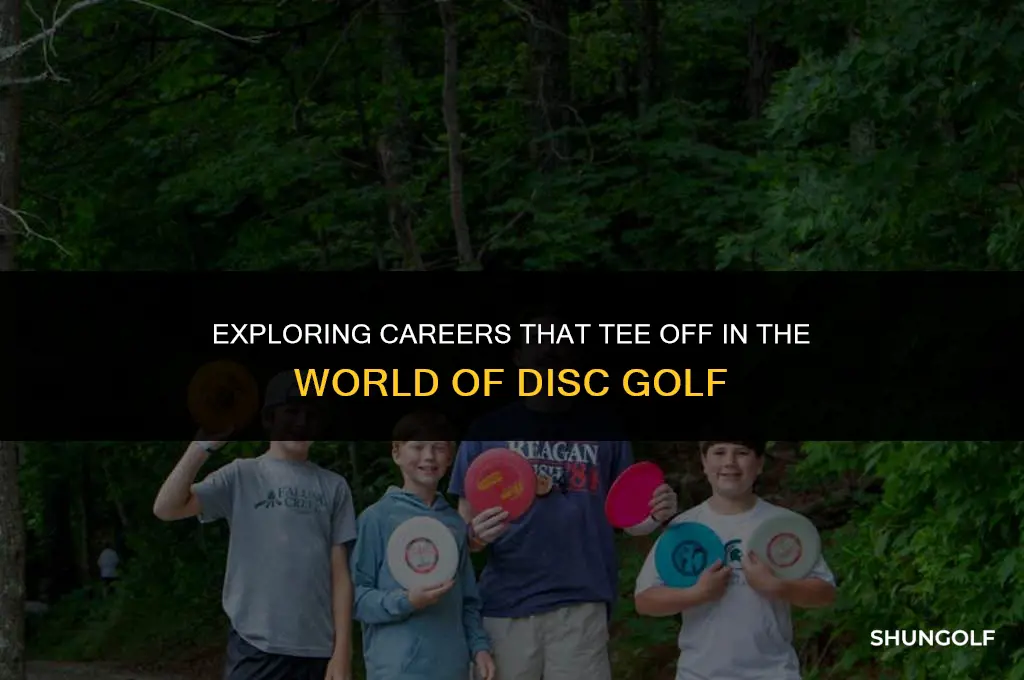 what careers are related to disc golf
