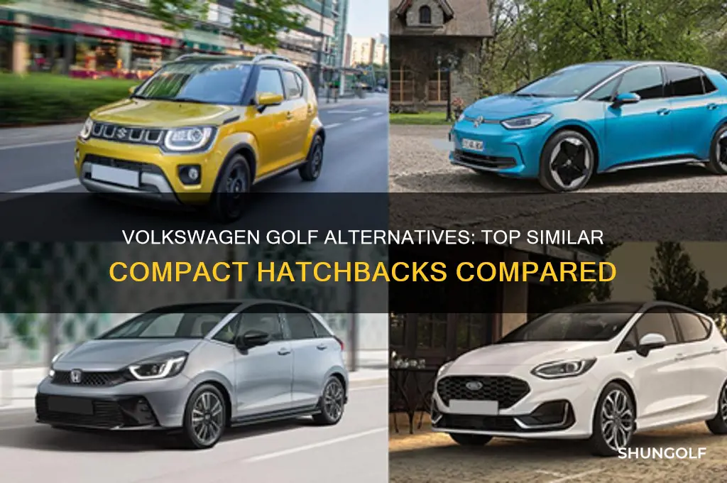what cars are simmilar to a volswagon golf