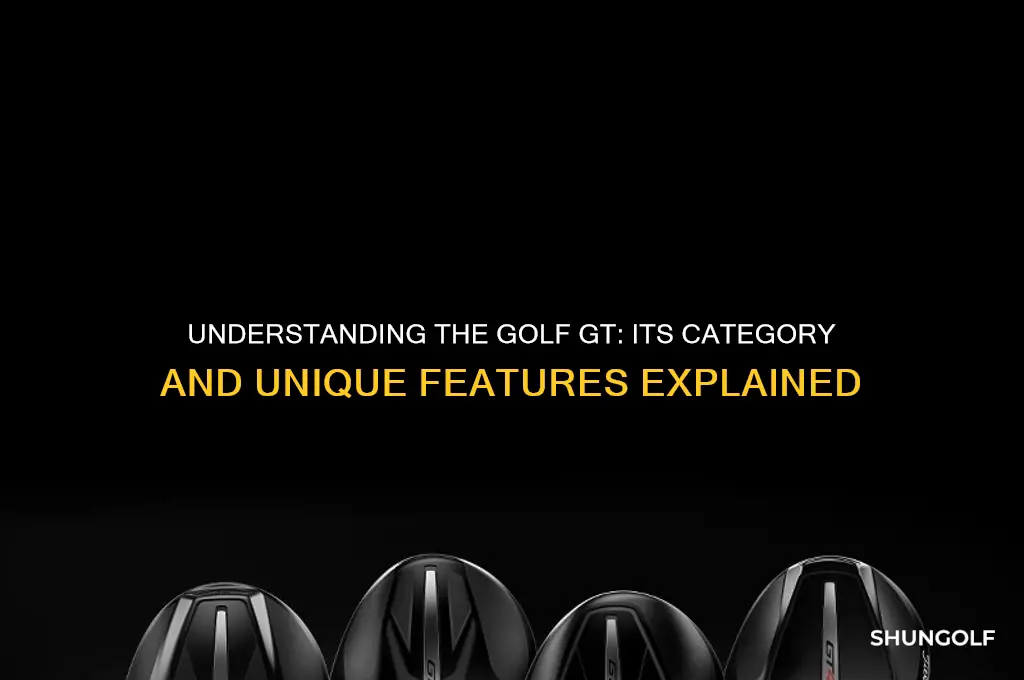 what catugory does the golf gt fall into