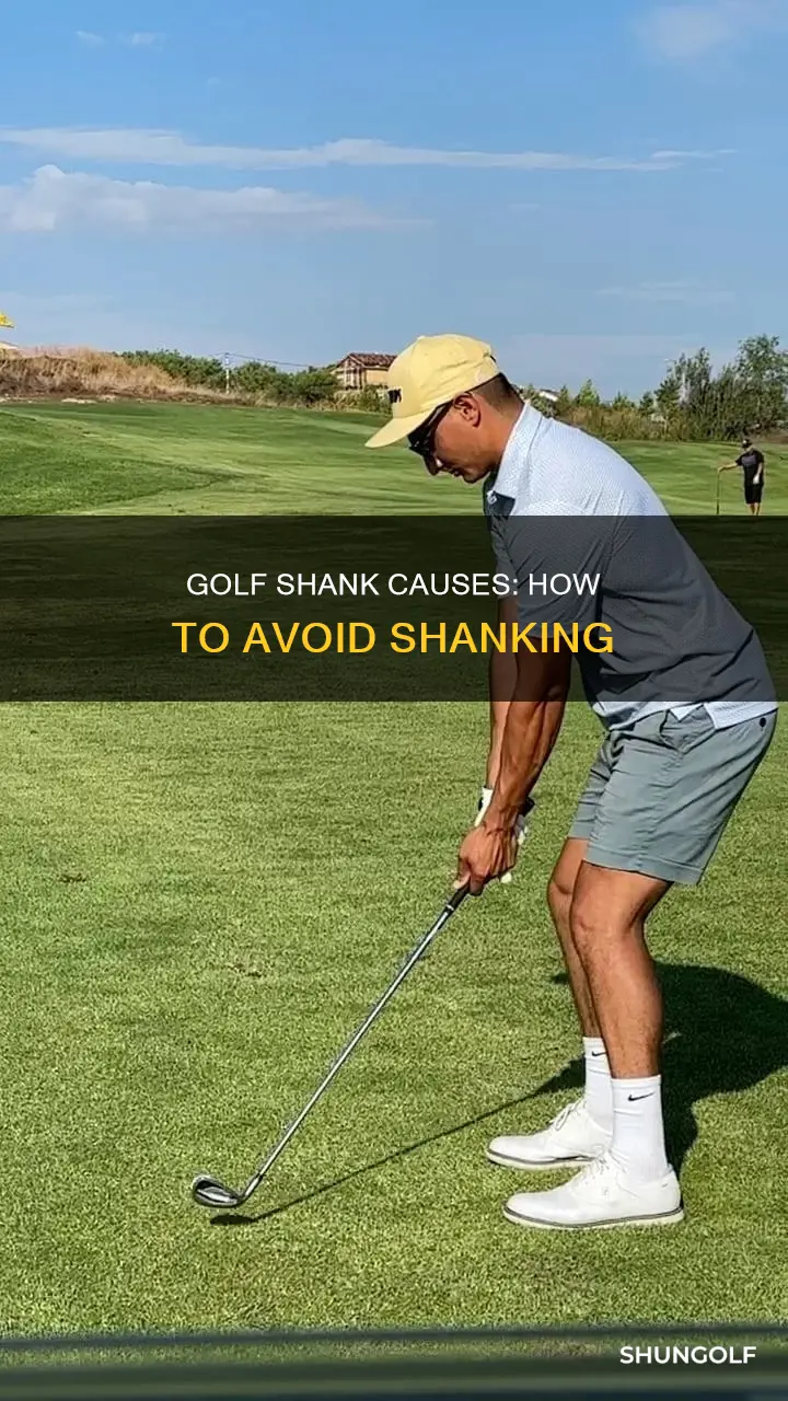 what cause a shank in golf
