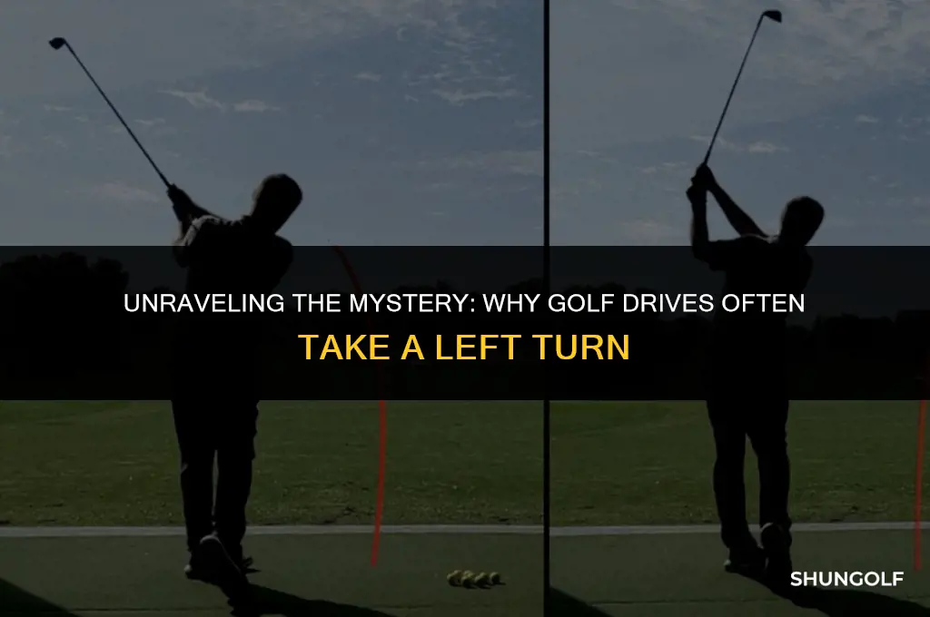what cause golf drives to hook