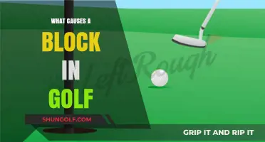 Golf Block: Overthinking and Poor Technique