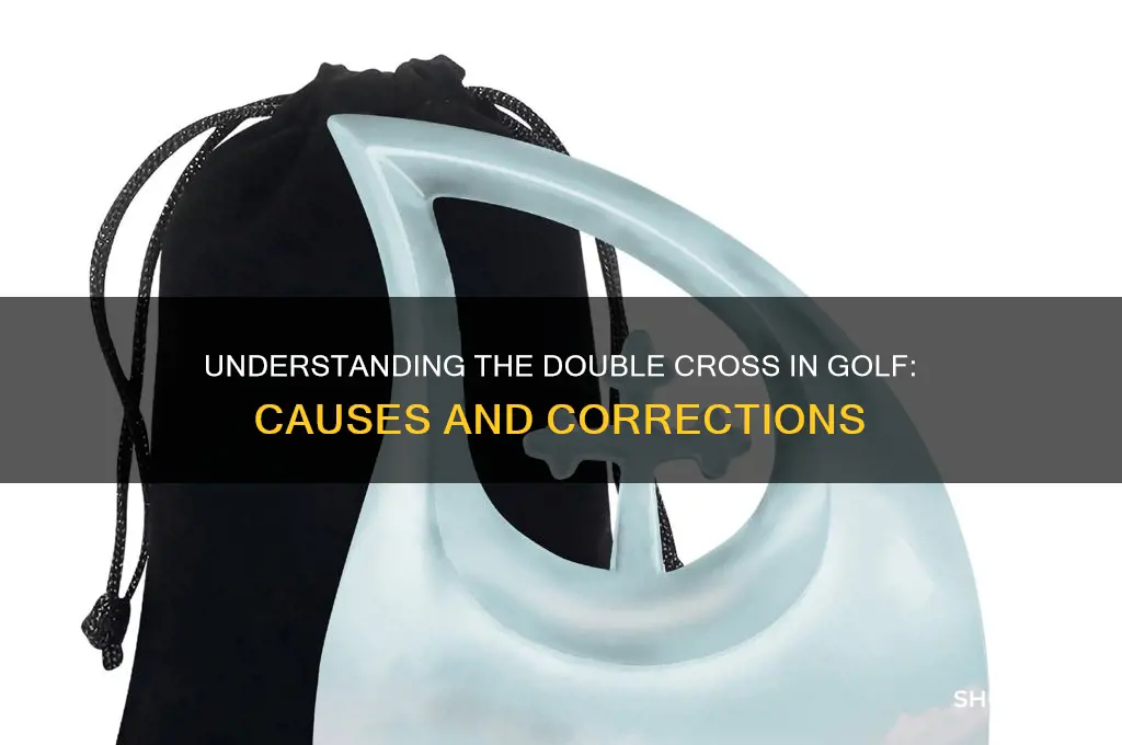 what causes a double cross in golf
